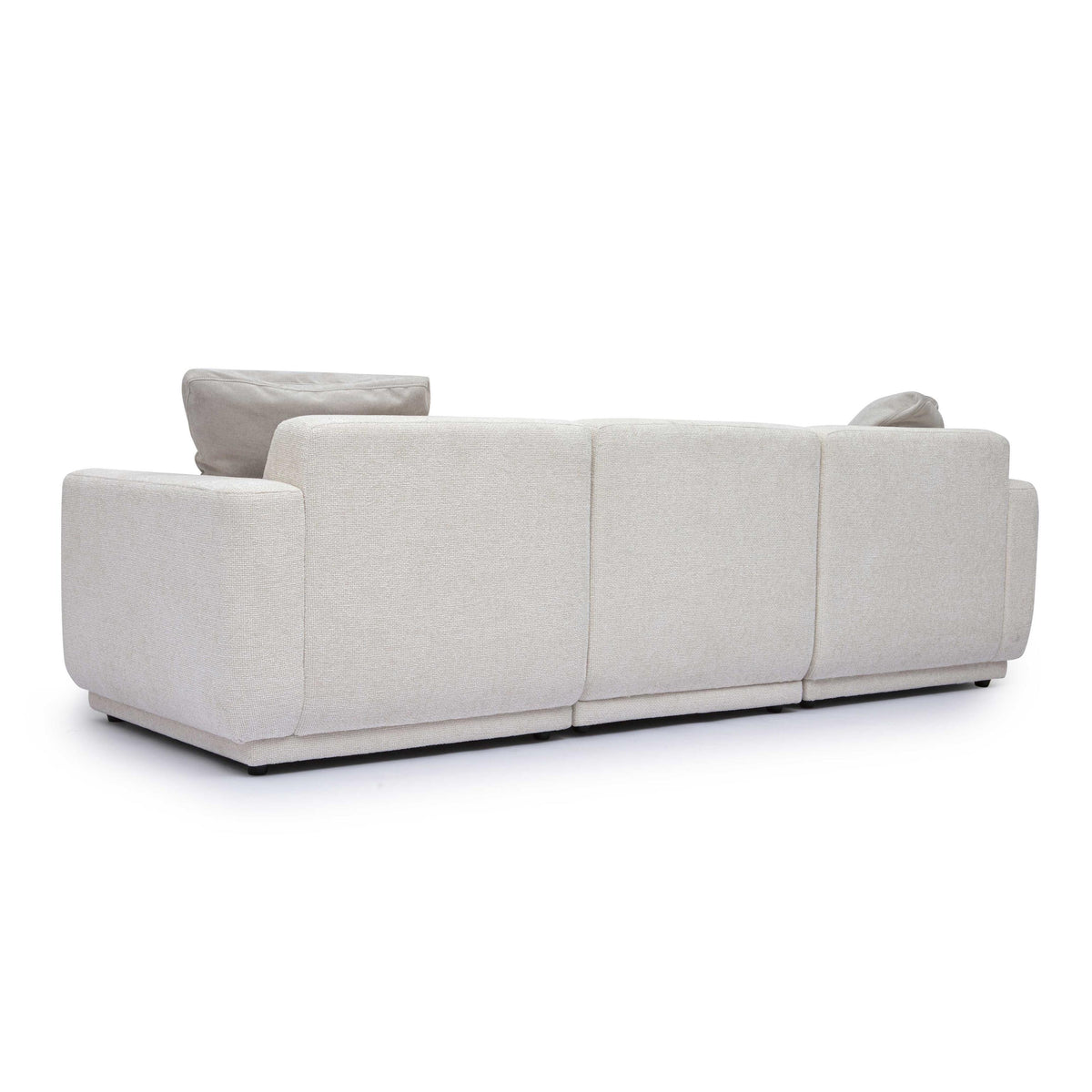 TOV Perry Cream Performance Chenille Modular Sofa