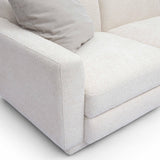 TOV Perry Cream Performance Chenille Modular Sofa