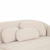 TOV Misty Cream Boucle Modular 4-Seater Sofa