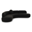 TOV Broohah Black Boucle Sectional