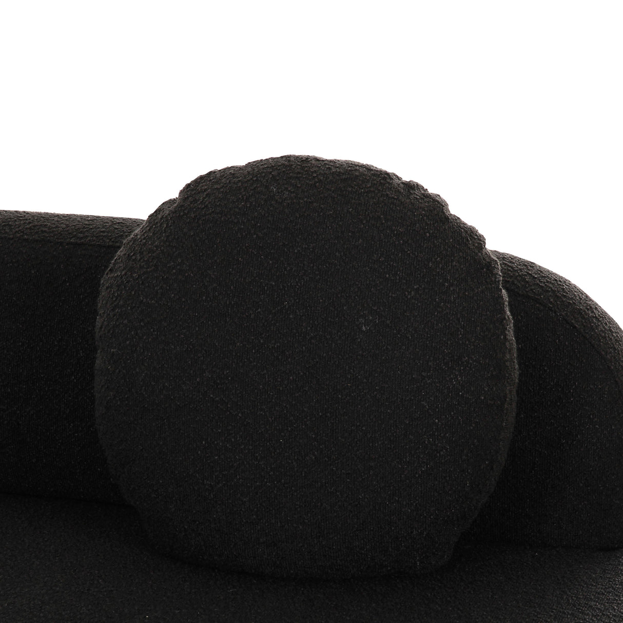 TOV Broohah Black Boucle Sectional