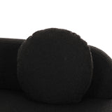 TOV Broohah Black Boucle Sectional