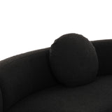 TOV Broohah Black Boucle Sectional