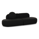 TOV Broohah Black Boucle Sofa