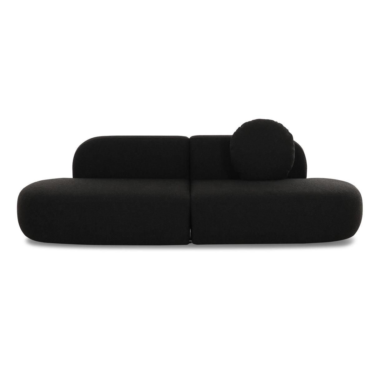TOV Broohah Black Boucle Sofa