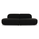 TOV Broohah Black Boucle Sofa