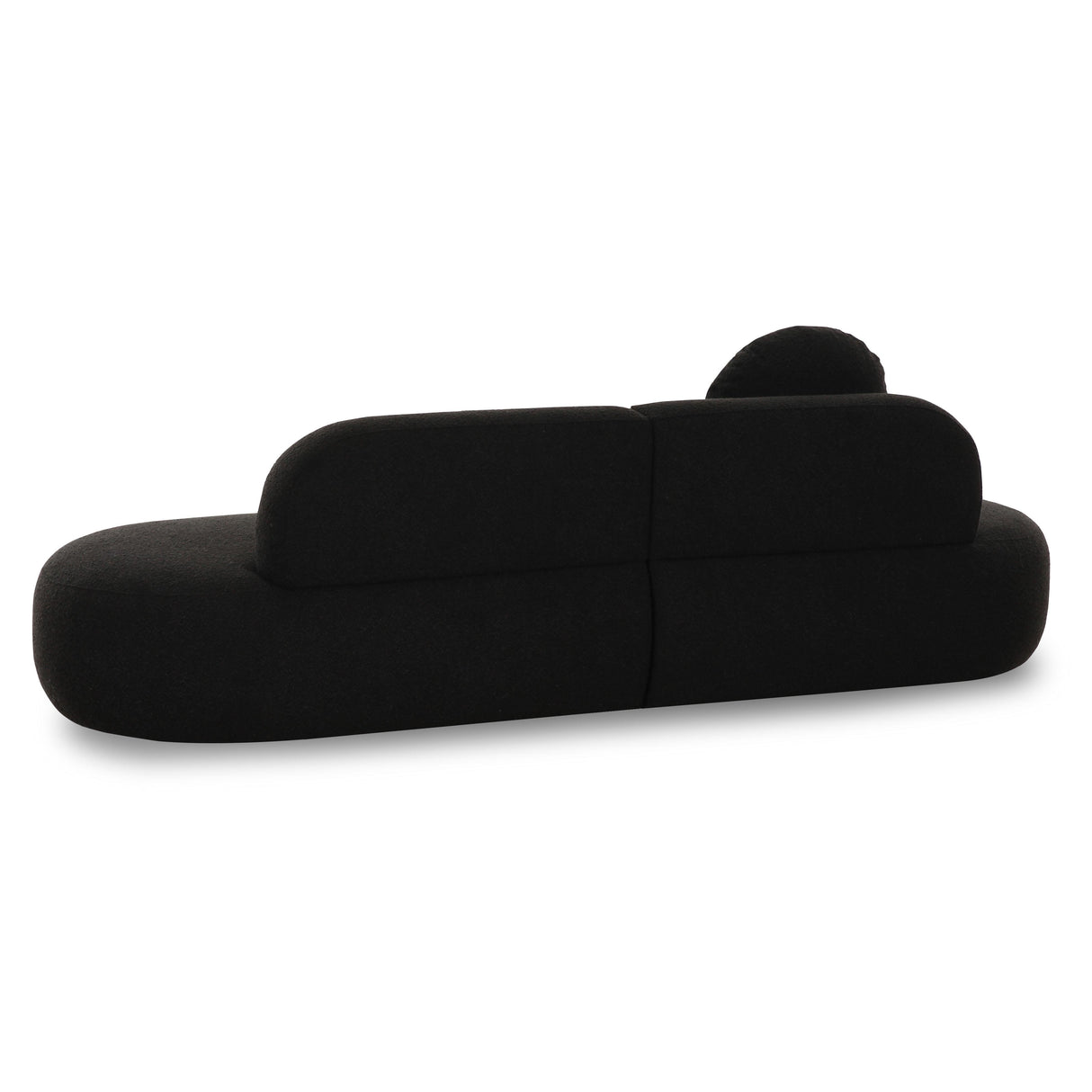 TOV Broohah Black Boucle Sofa