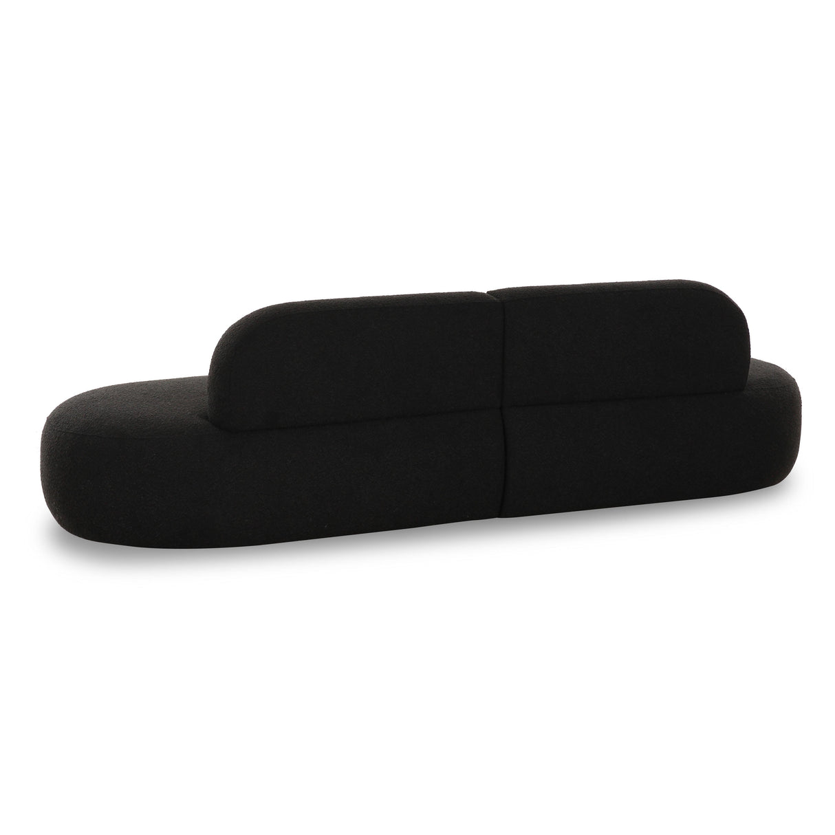 TOV Broohah Black Boucle Sofa