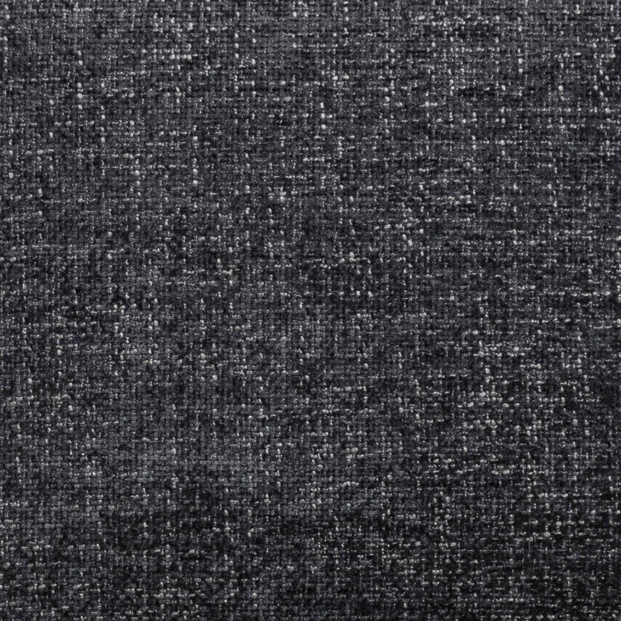TOV Mindy Charcoal Chenille Basketweave Modular Loveseat