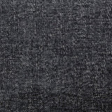 TOV Mindy Charcoal Chenille Basketweave Modular Loveseat