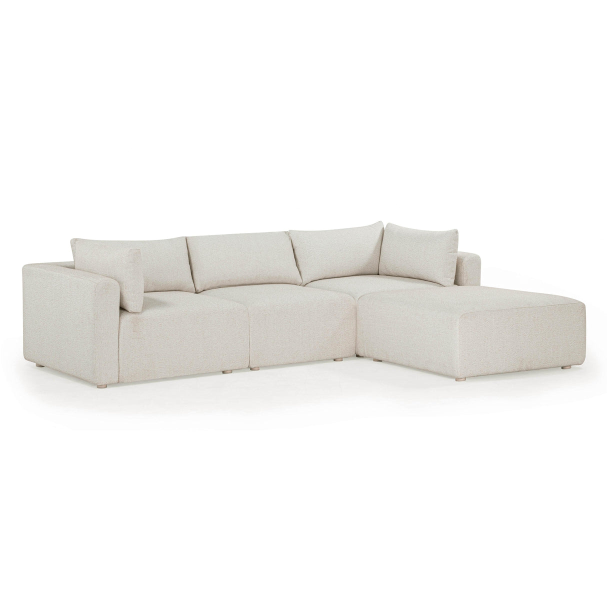 TOV Hangover Cream Outdoor Modular Sectional