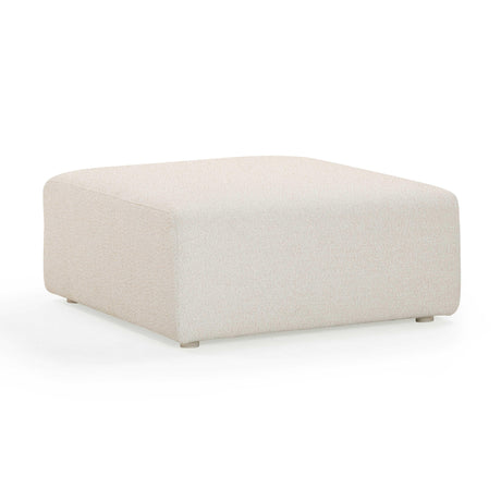 TOV Hangover Cream Outdoor Ottoman