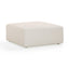 TOV Hangover Cream Outdoor Ottoman