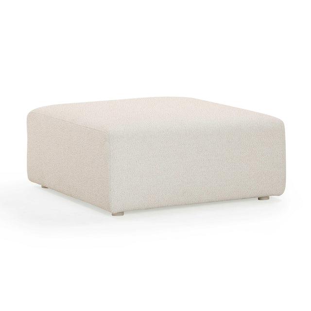 TOV Hangover Cream Outdoor Ottoman