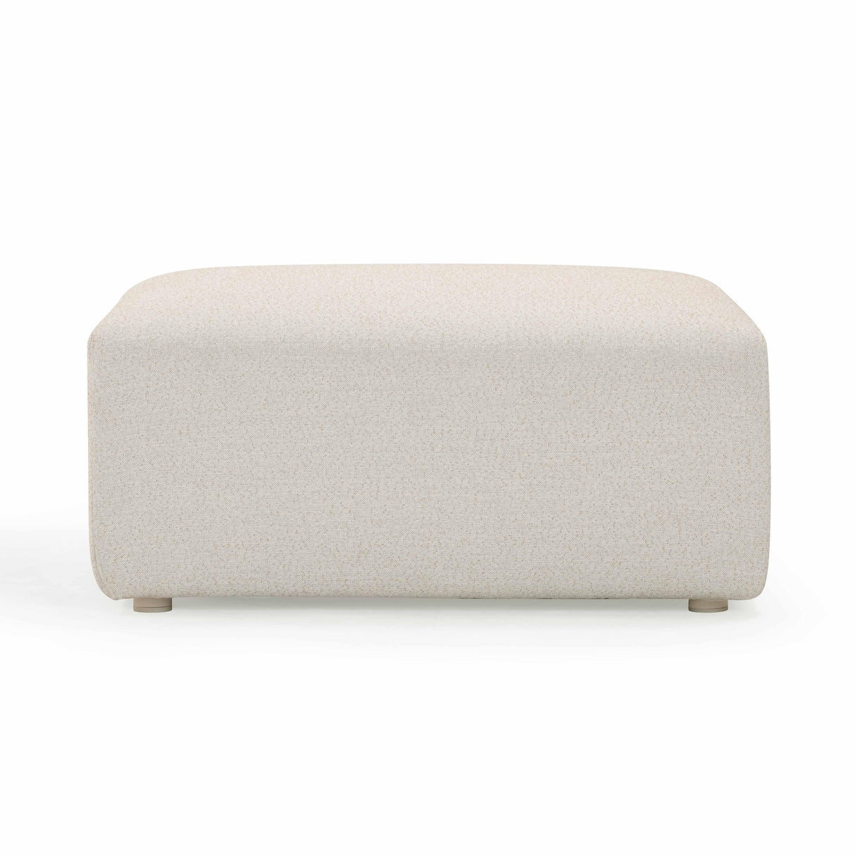 TOV Hangover Cream Outdoor Ottoman