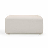 TOV Hangover Cream Outdoor Ottoman