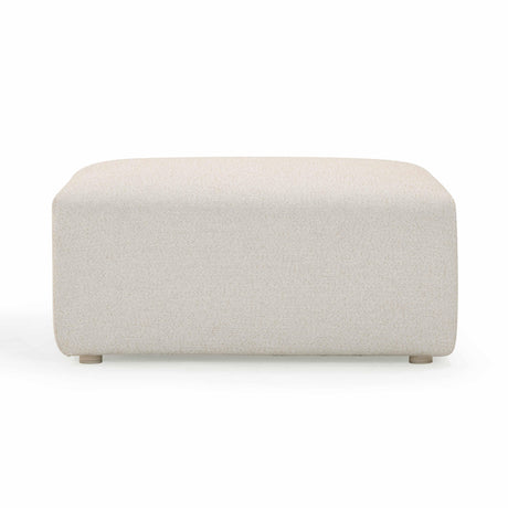 TOV Hangover Cream Outdoor Ottoman