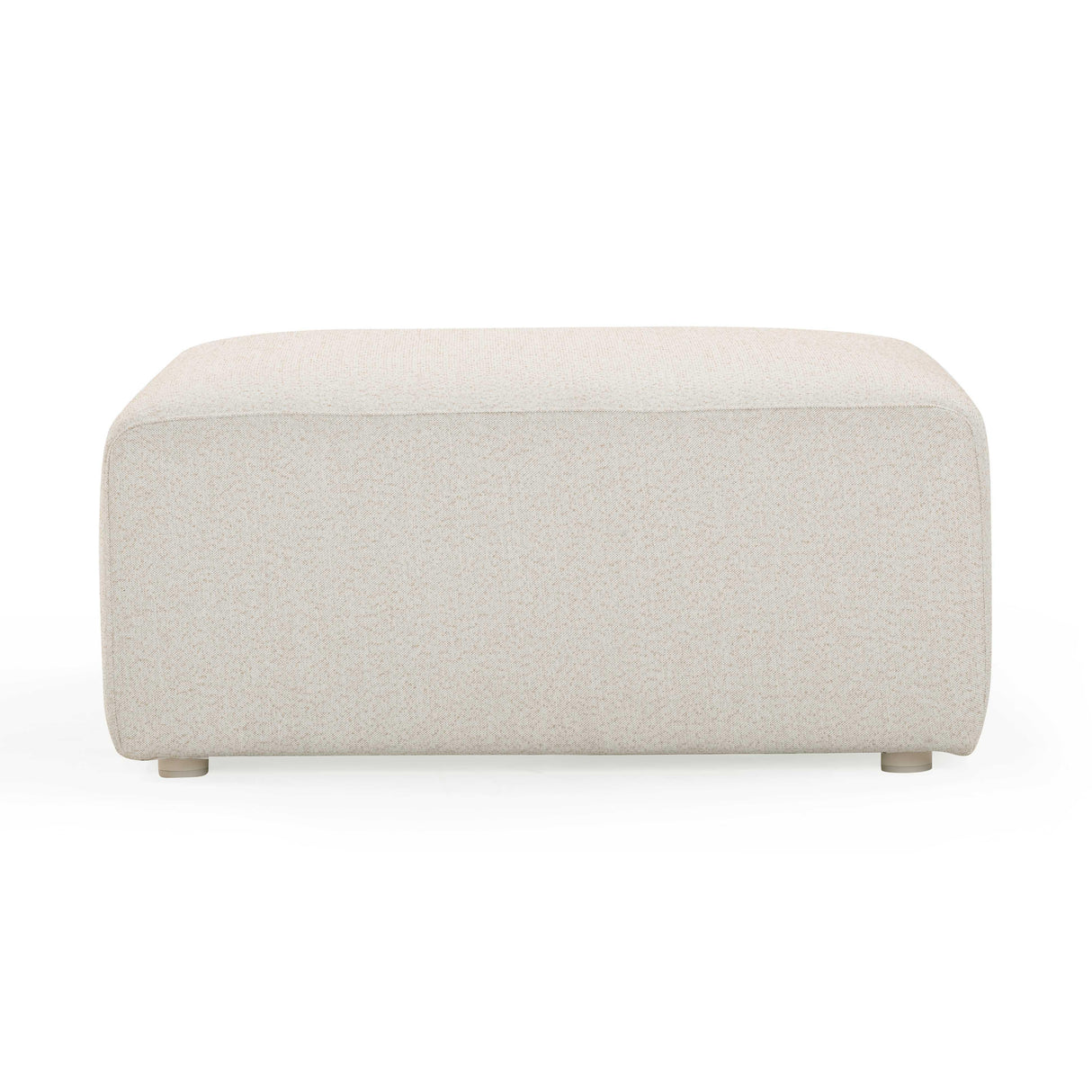 TOV Hangover Cream Outdoor Ottoman