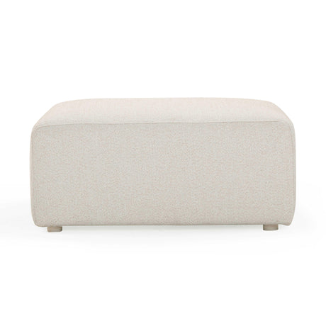TOV Hangover Cream Outdoor Ottoman