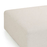 TOV Hangover Cream Outdoor Ottoman