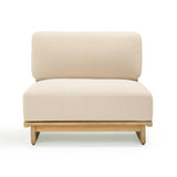 TOV Reavan Cream Outdoor Lounge Chair