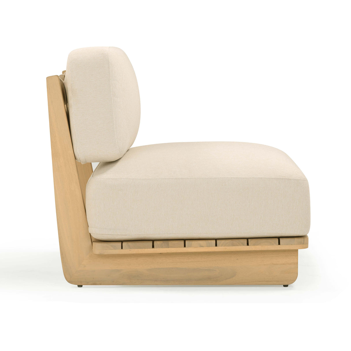 TOV Reavan Cream Outdoor Lounge Chair