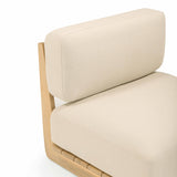 TOV Reavan Cream Outdoor Lounge Chair