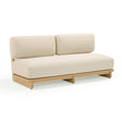 TOV Reavan Cream Outdoor Lounge Sofa