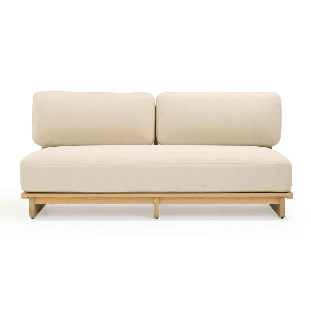 TOV Reavan Cream Outdoor Lounge Sofa