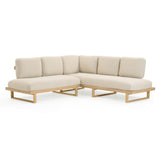 TOV Evan Cream Outdoor L-Sectional