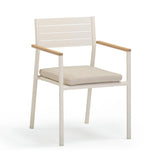 TOV Sardinia Cream Outdoor Dining Chair - Set of 2