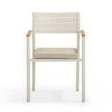 TOV Sardinia Cream Outdoor Dining Chair - Set of 2