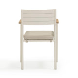 TOV Sardinia Cream Outdoor Dining Chair - Set of 2