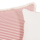 TOV Salty Red Striped Indoor/Outdoor Sofa