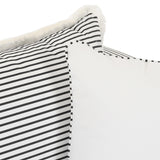 TOV Salty Black Striped Indoor/Outdoor Sofa