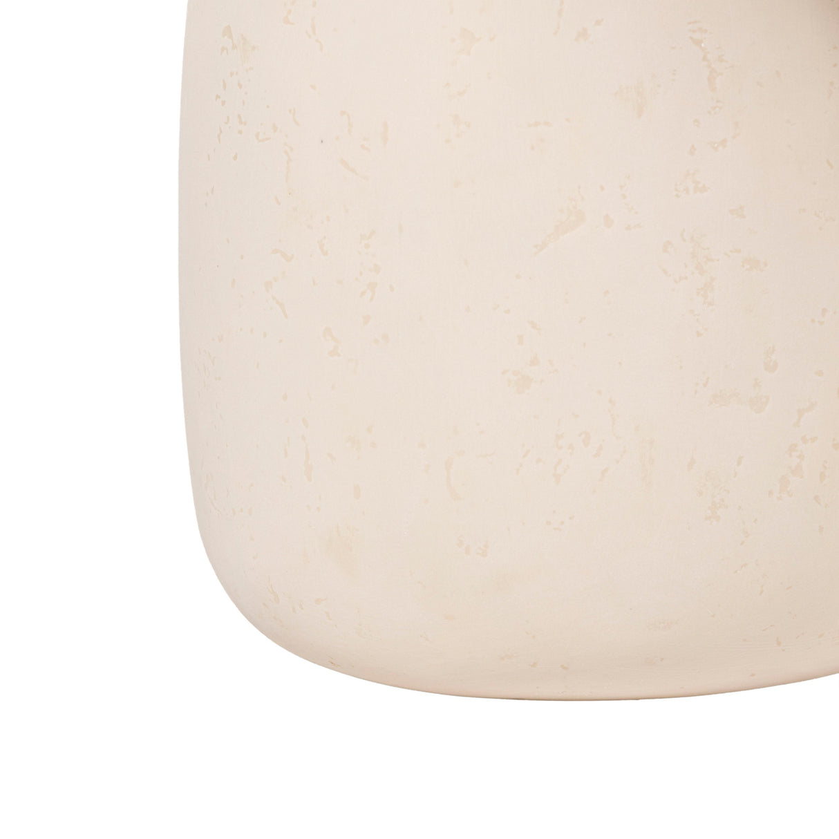TOV Rahul Off-White Round Coffee Table