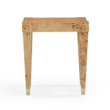 TOV Brandyss Honey Burl End Table