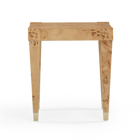 TOV Brandyss Honey Burl End Table