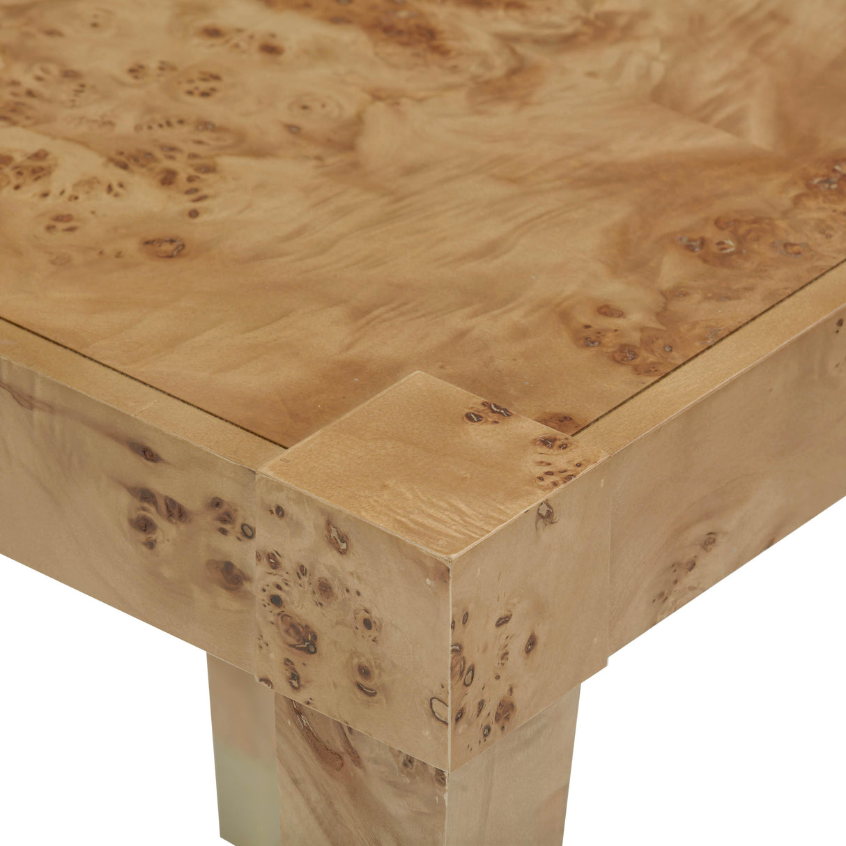 TOV Brandyss Honey Burl End Table