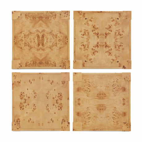 TOV Brandyss Honey Burl End Table