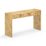 TOV Brandyss Natural Burl Console Table