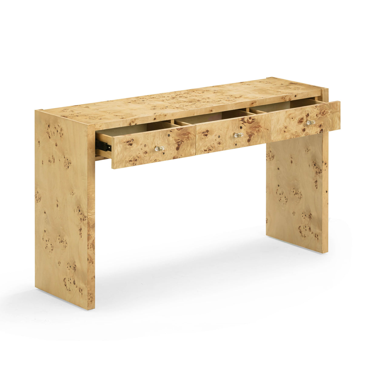 TOV Brandyss Natural Burl Console Table