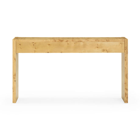 TOV Brandyss Natural Burl Console Table