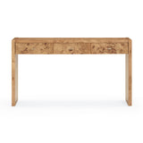 TOV Brandyss Honey Burl Console Table