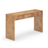 TOV Brandyss Honey Burl Console Table