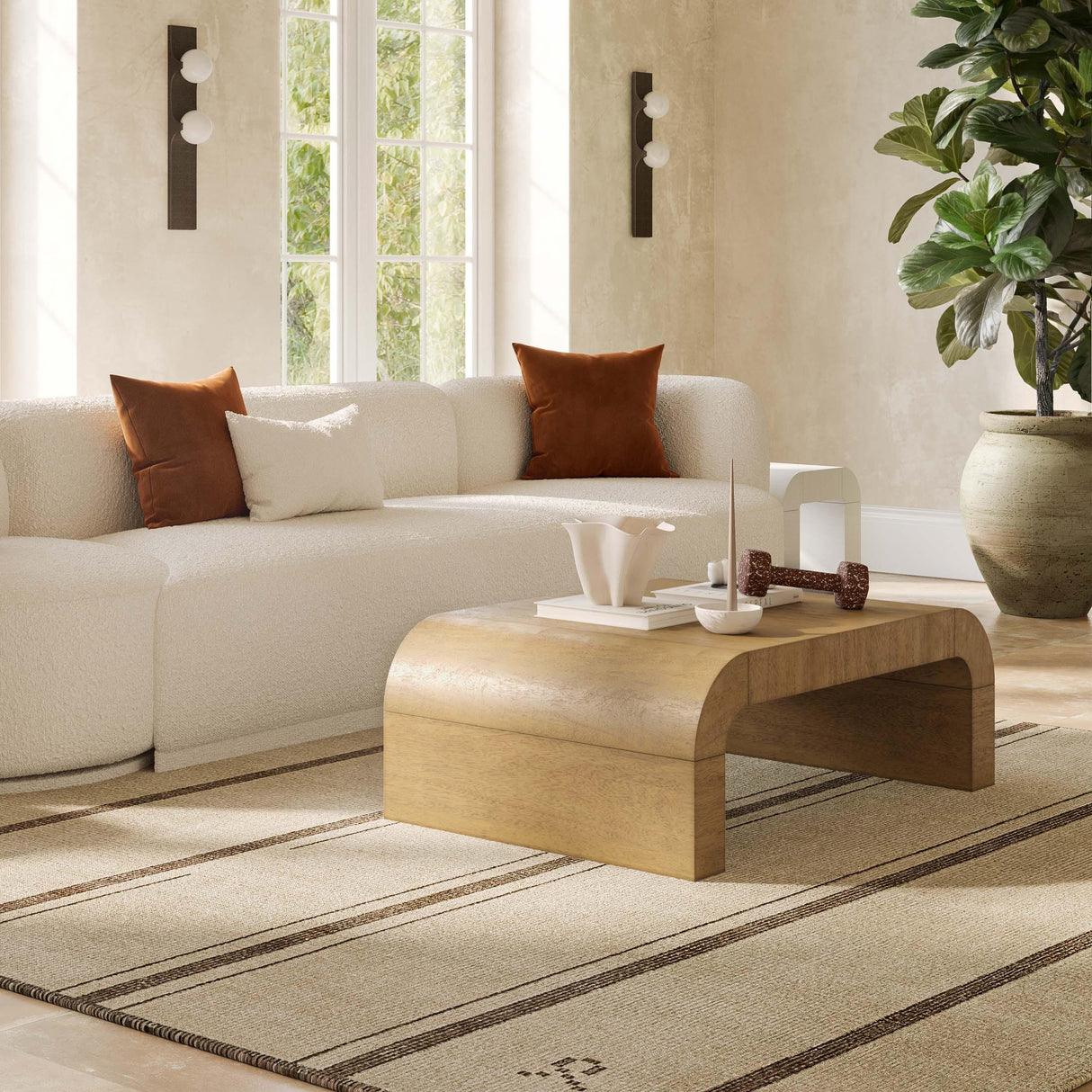 TOV Hump Natural Coffee Table