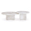 TOV Juju Nesting Indoor/Outdoor Marble Coffee Tables
