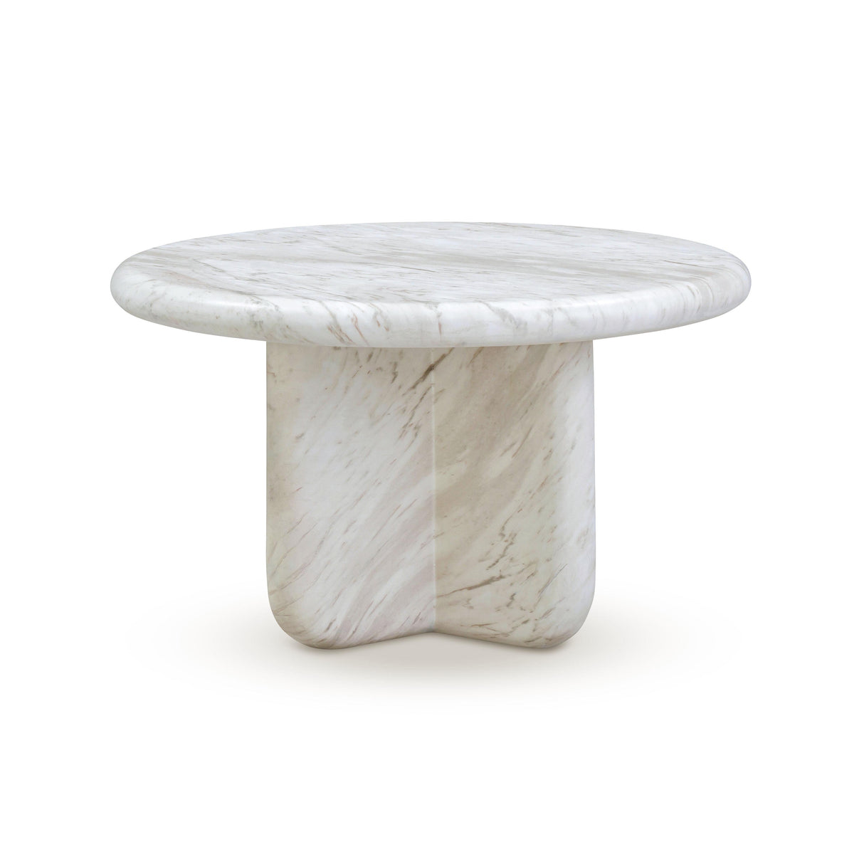 TOV Juju Marble Indoor/Outdoor 24 inch Tall Coffee Table
