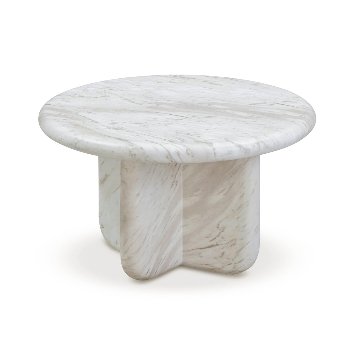 TOV Juju Marble Indoor/Outdoor 24 inch Tall Coffee Table