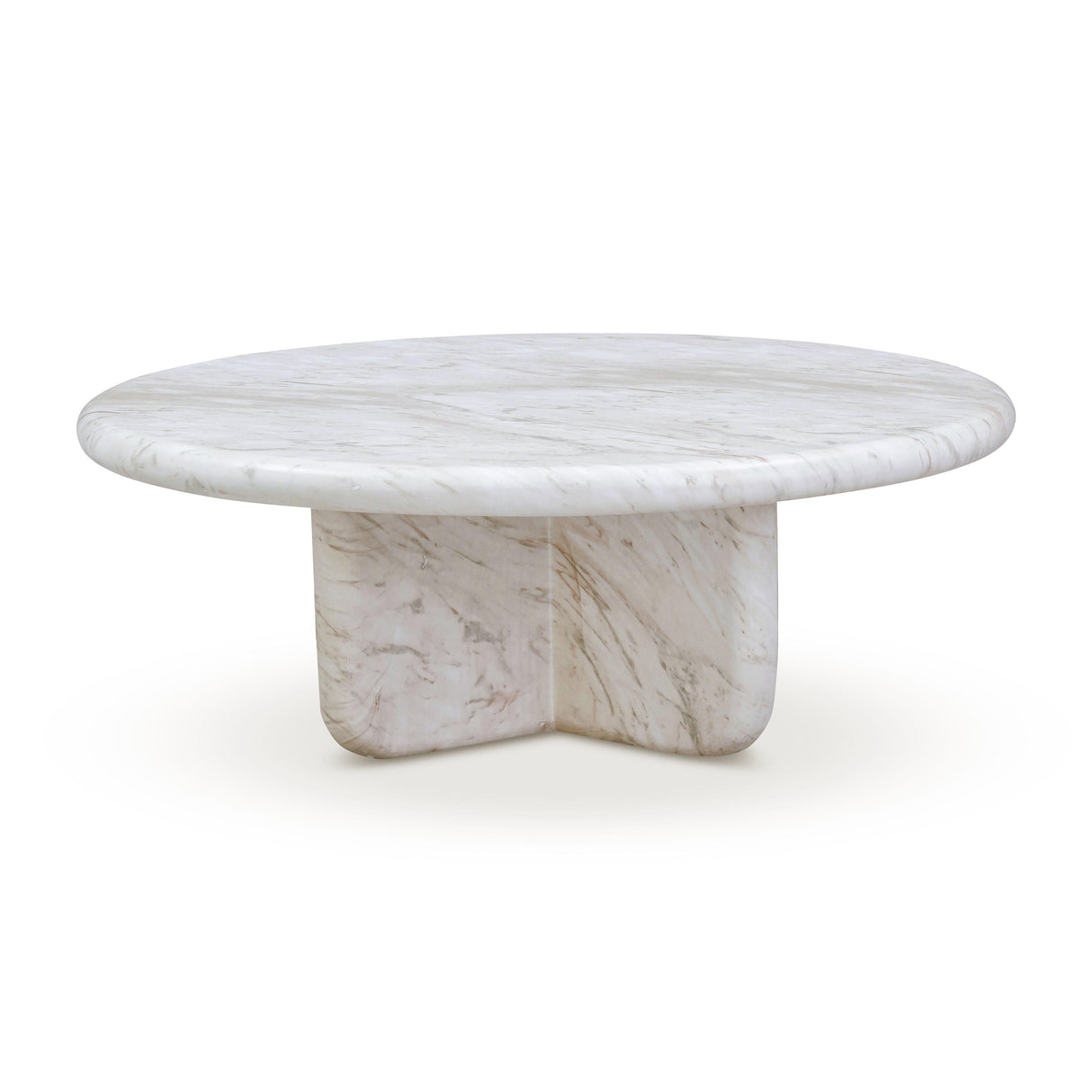TOV Juju Marble Indoor/Outdoor 32 inch Short Coffee Table